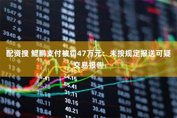 配资搜 鲲鹏支付被罚47万元：未按规定报送可疑交易报告