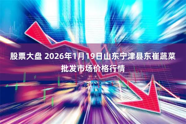 股票大盘 2026年1月19日山东宁津县东崔蔬菜批发市场价格行情